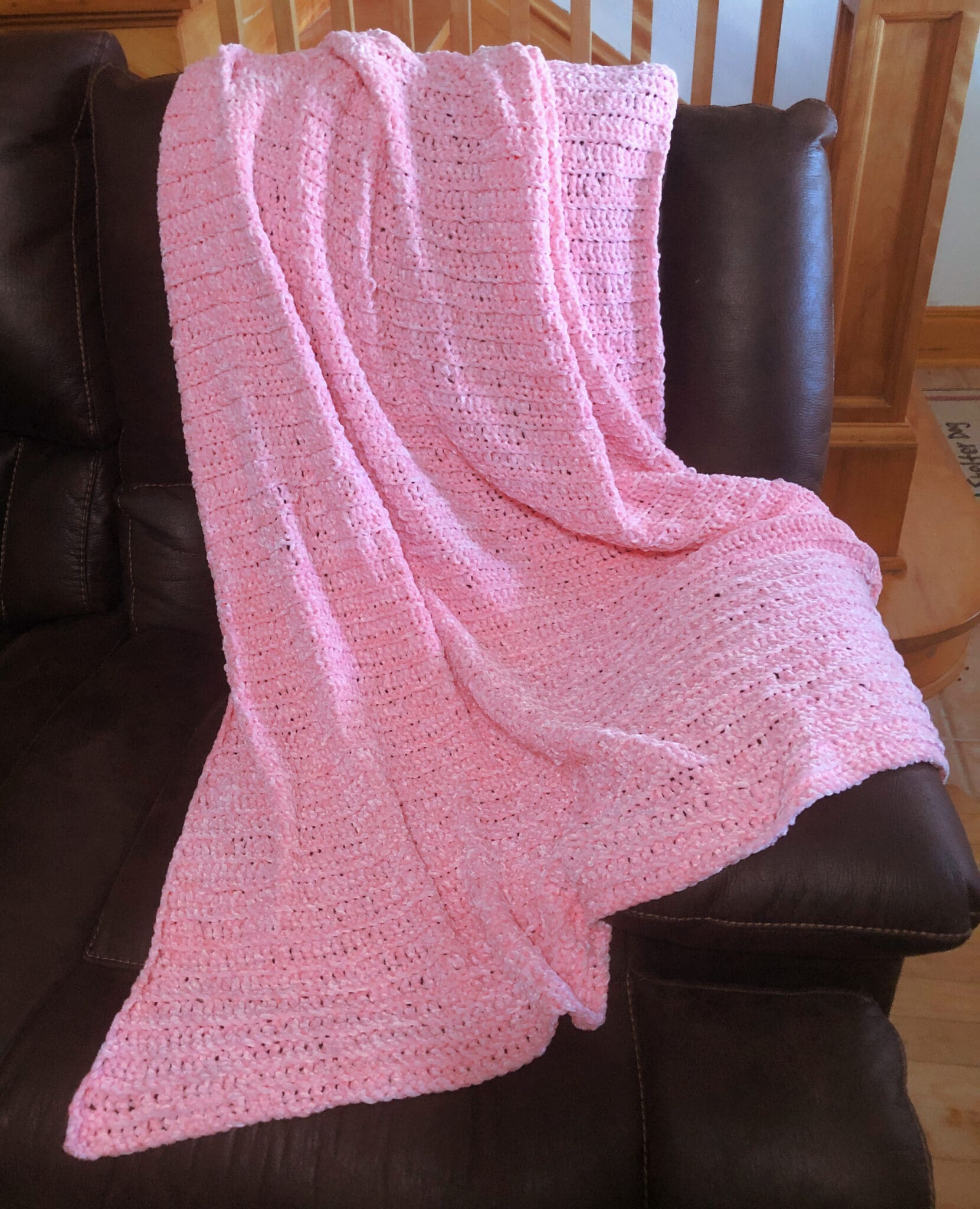 Velvet Yarn Crochet Blanket Pattern Princess