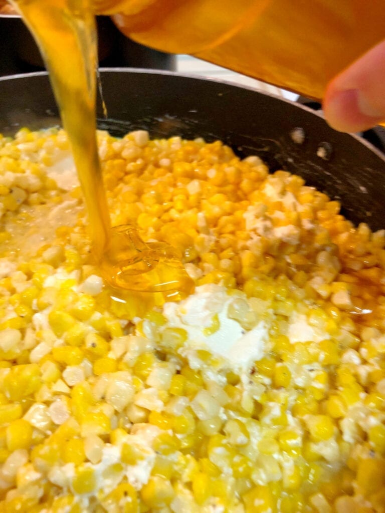 Pouring the Honey Over the Corn