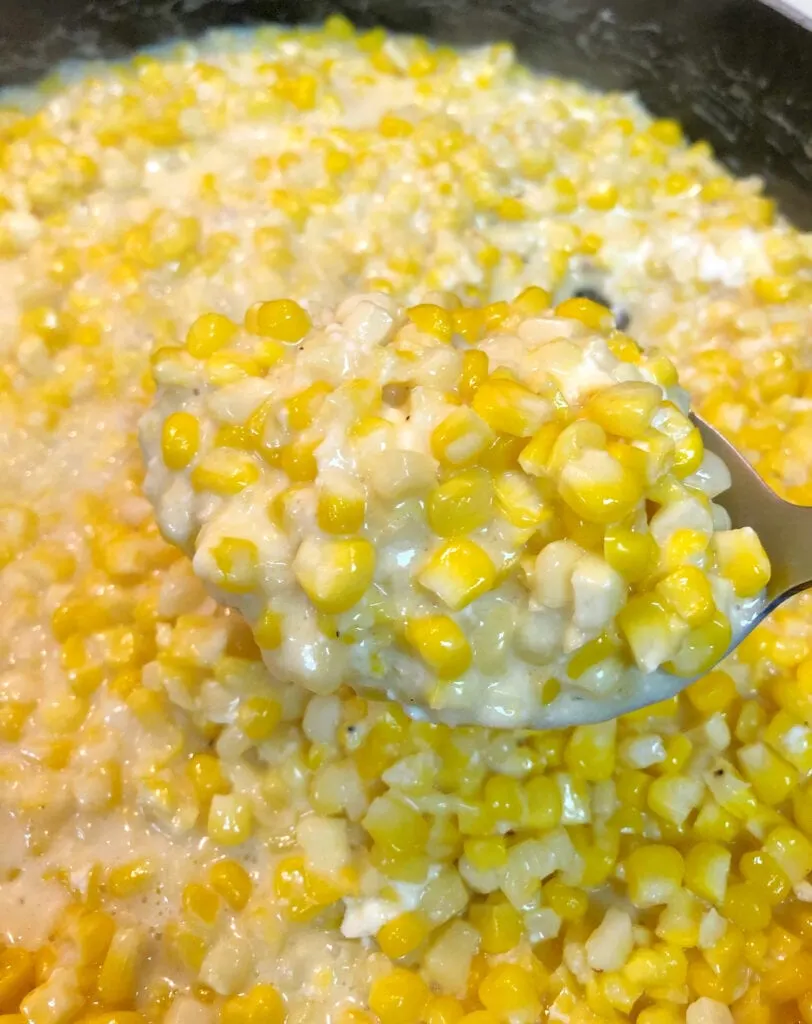 The Skillet Butter Corn is Creamy and Ready to Serve