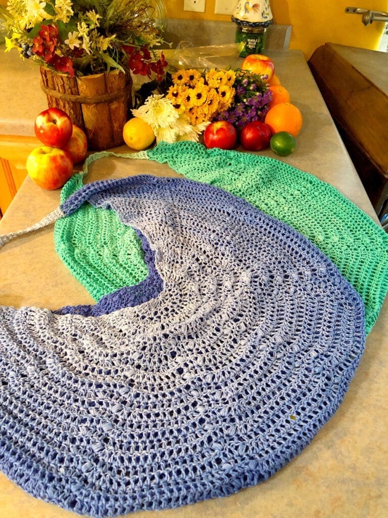 Elegant Crochet Market Bag