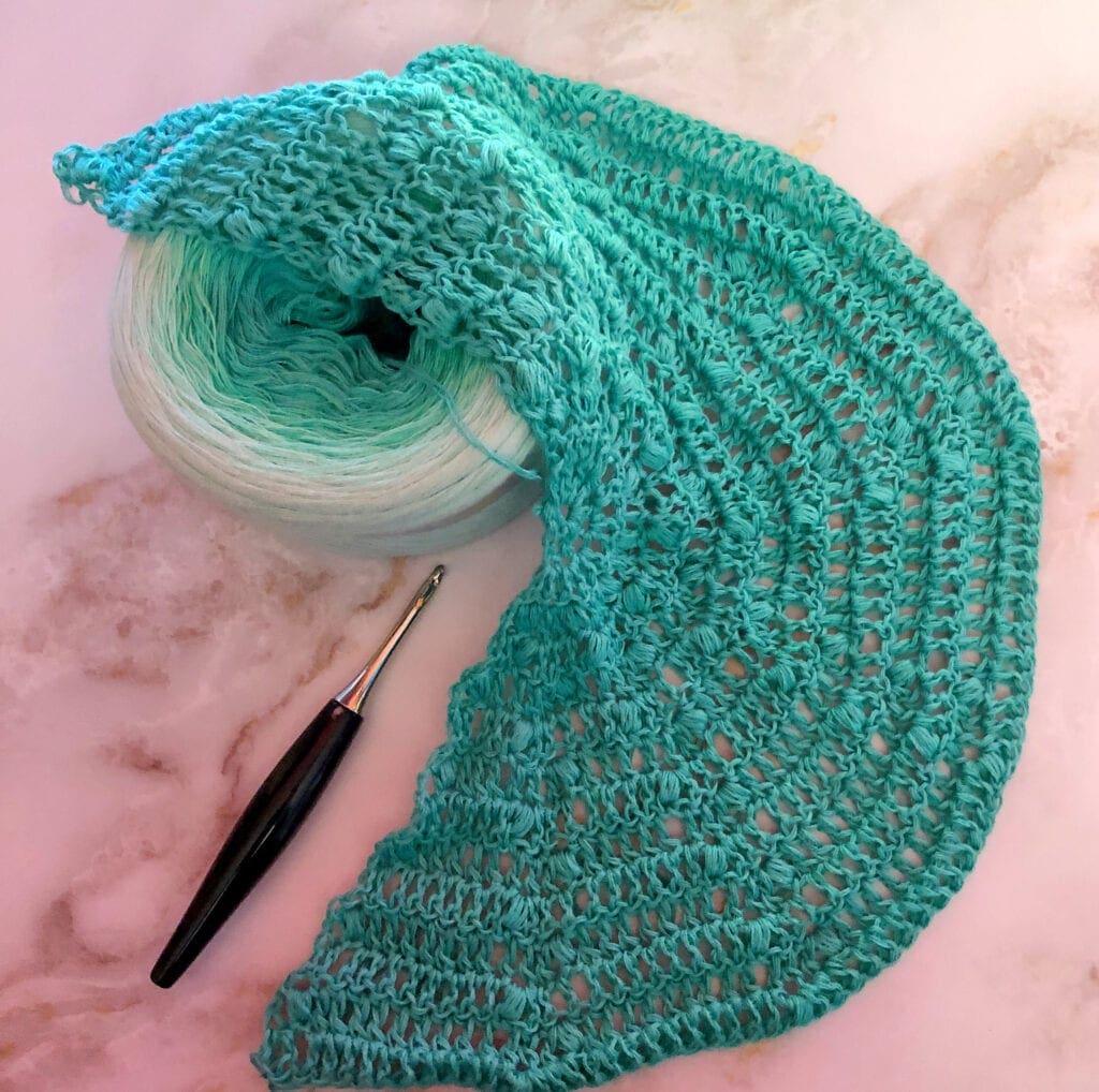 One Skein Fingering Yarn Crochet Bag