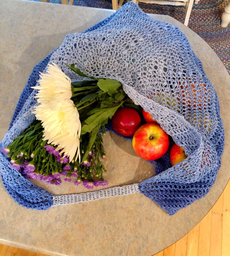 One Skein Reusable Shopping Bag