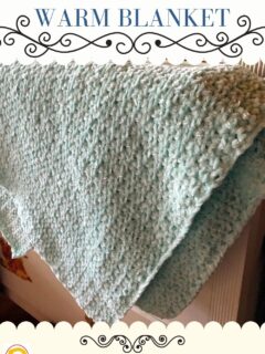crochet velvet warm blanket (1)
