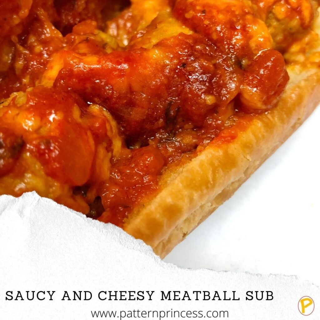 Saucy and Cheesy Meatball Sub