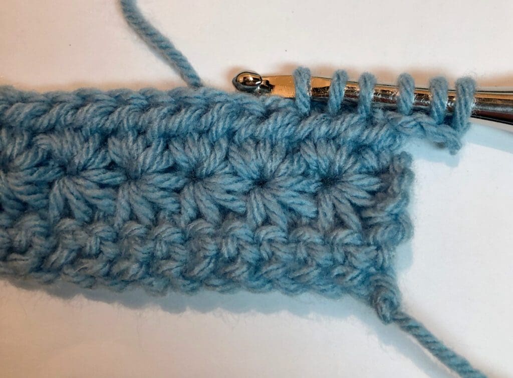 Single Crochet 5 Together