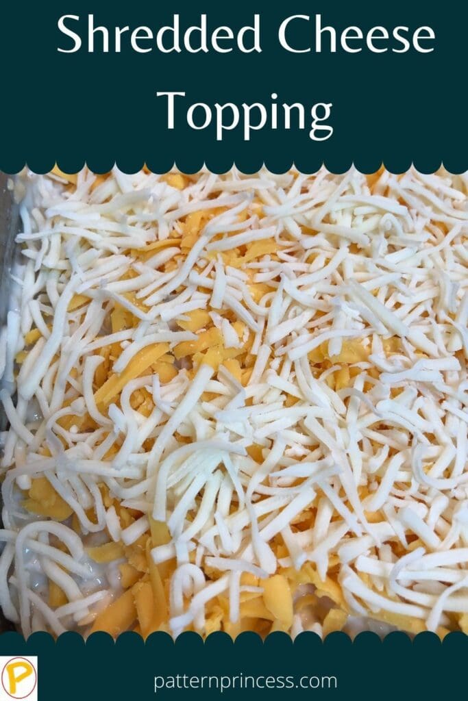 Shredded Cheese Topping