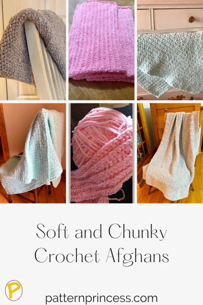 Soft and Chunky Crochet Blankets