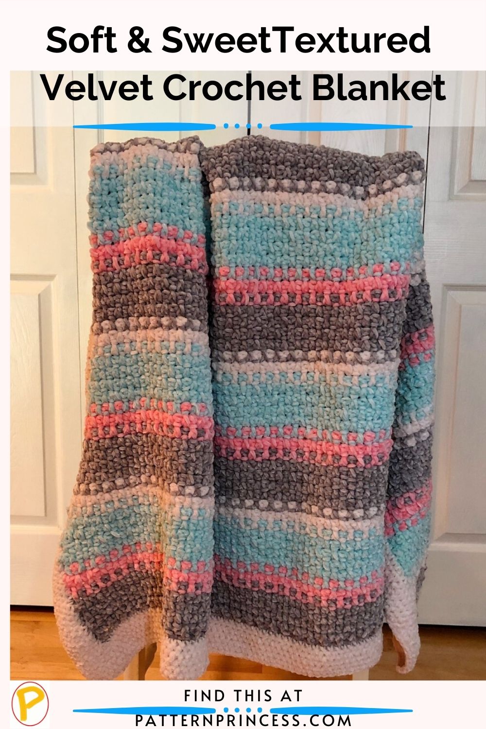 Soft crochet blanket sale