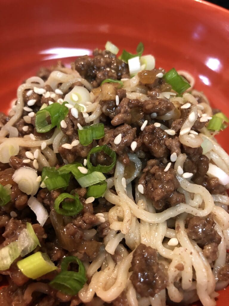 Beef Teriyaki and Noodles