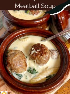 Creamy Italian Meatball Soup