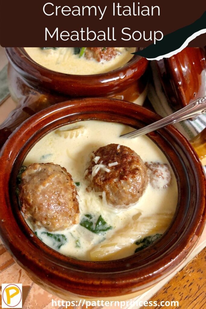 Creamy Italian Meatball Soup