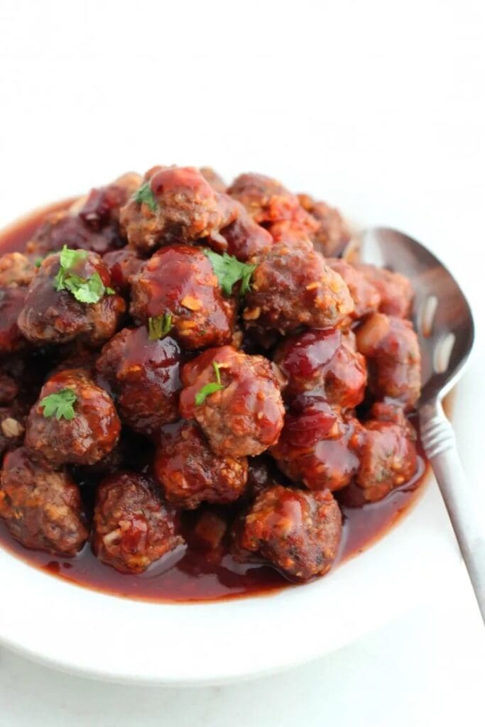 Cranberry Cocktail Meatballs Frugal Mom