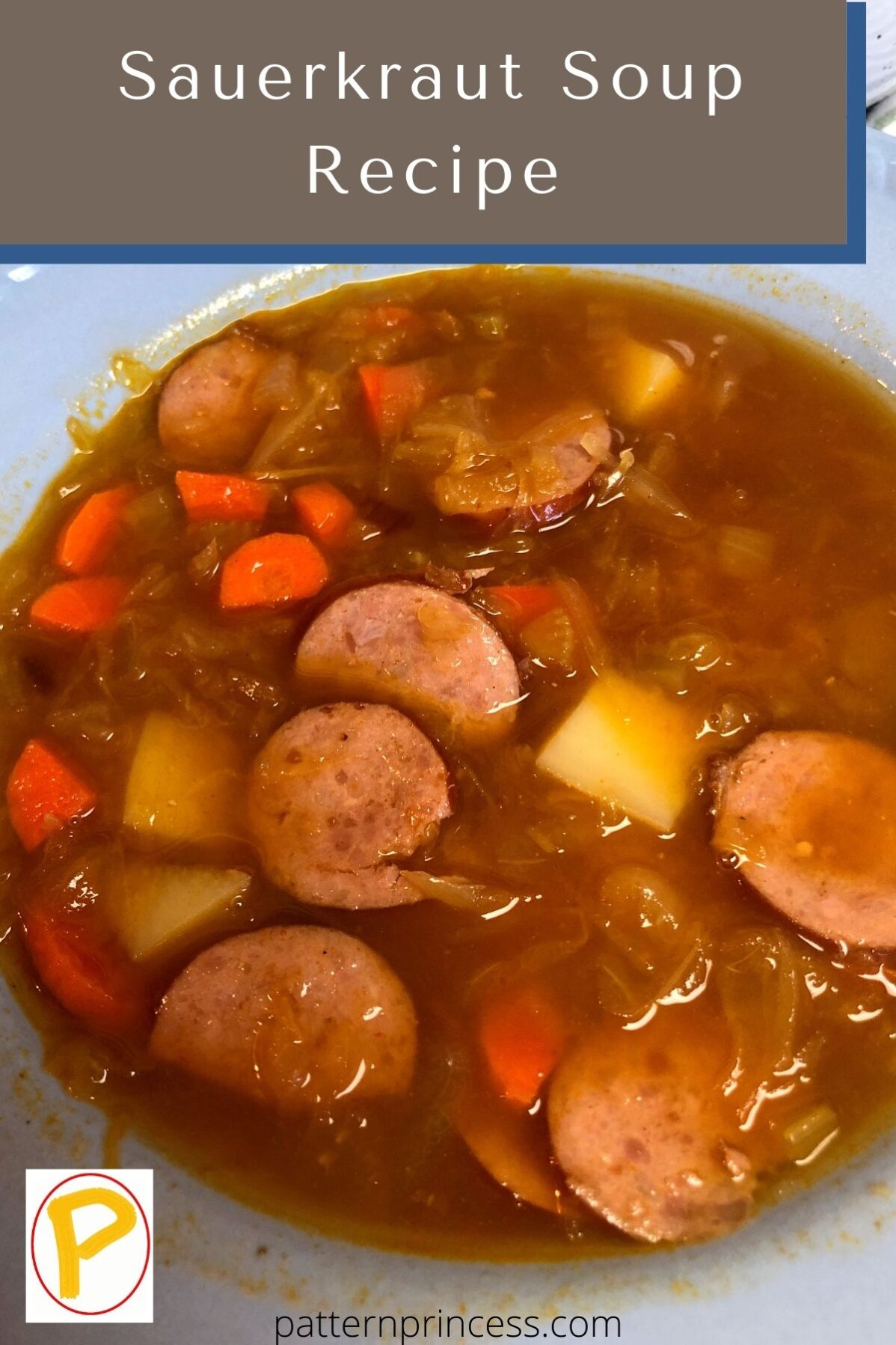 Sauerkraut Soup Recipe - Pattern Princess