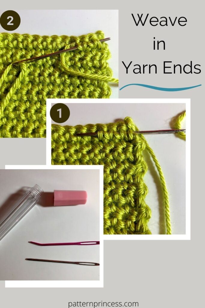 Weave in Yarn Ends