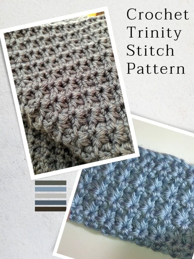 How to Crochet the Trinity Stitch