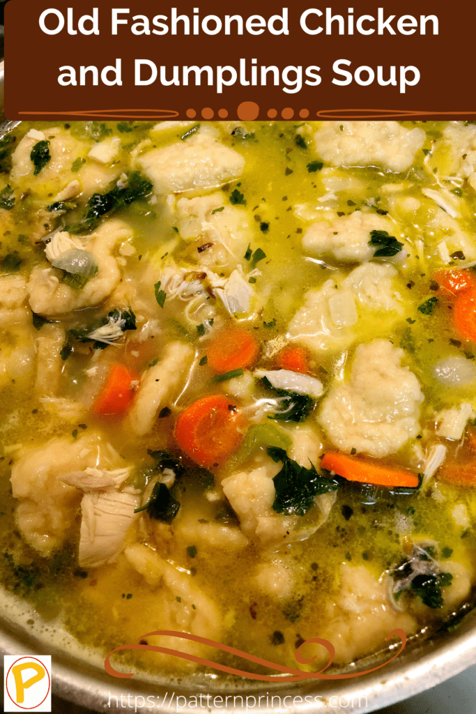 Old Fashioned Chicken and Dumplings Soup