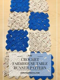 Crochet Farmhouse Table Runner Pattern