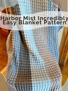 Harbor Mist Incredibly Easy Blanket Pattern