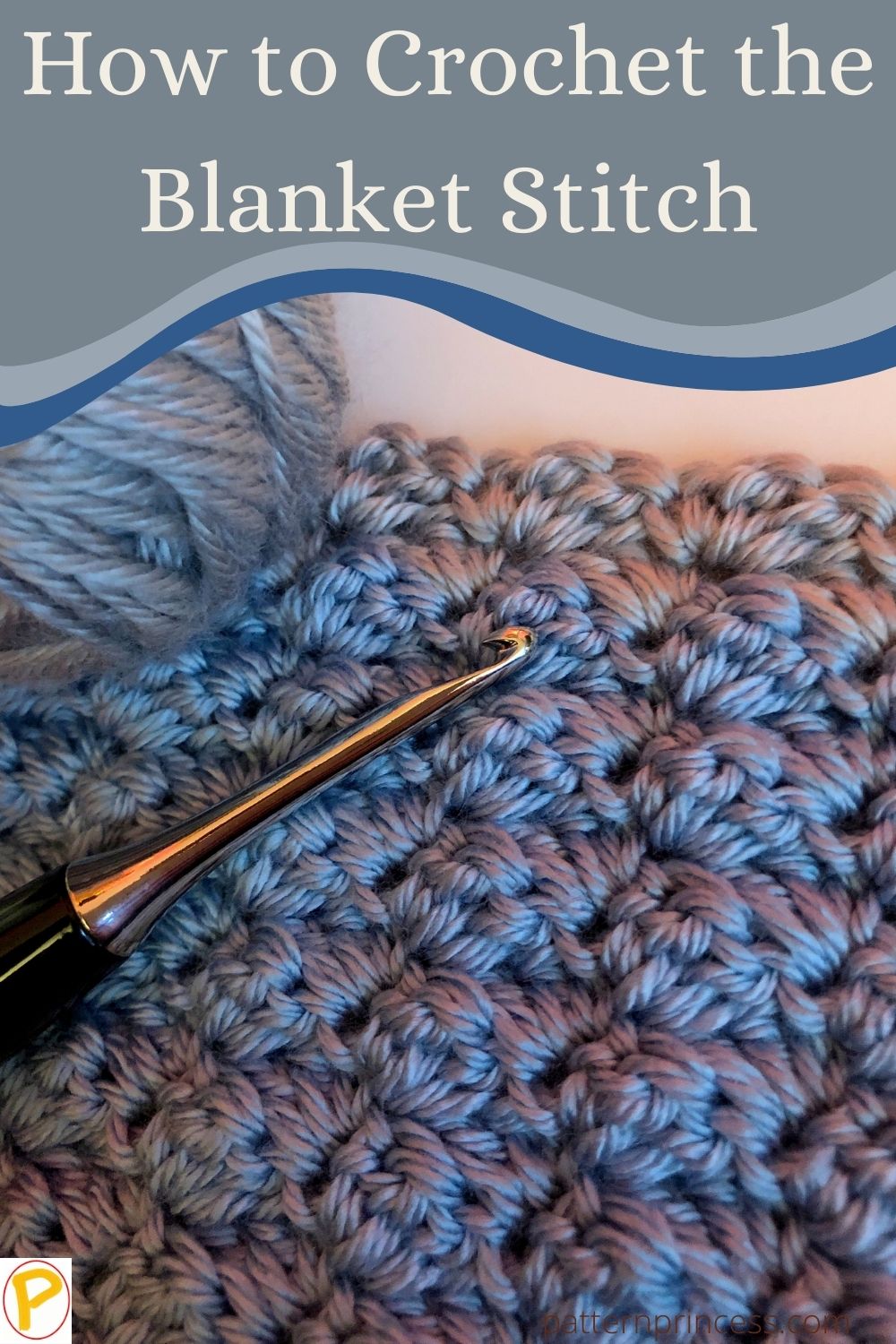 How to Crochet the Blanket Stitch