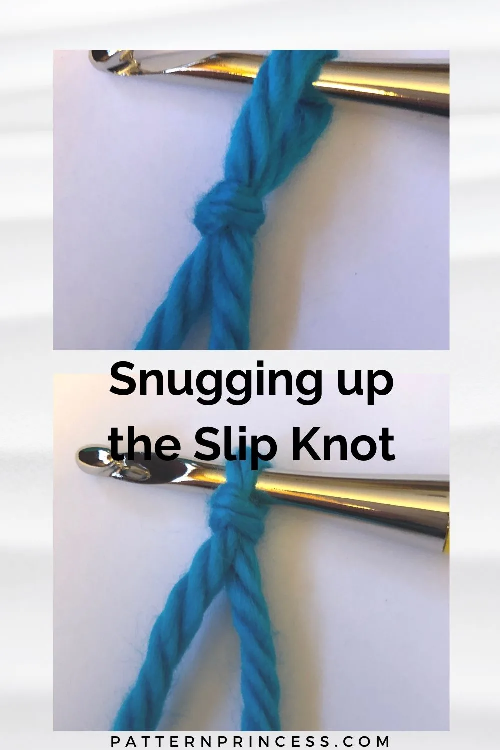 Snugging up a Slip Knot