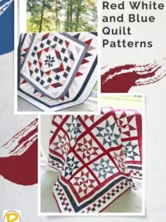 Red White and Blue Quilt Patterns