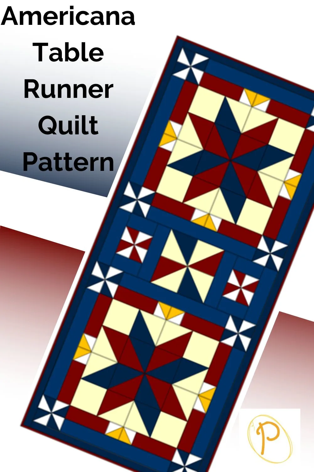 Americana Table Runner Quilt Pattern