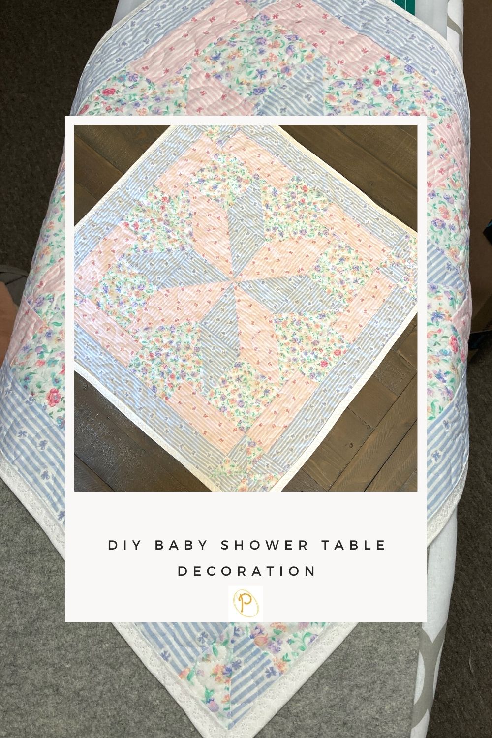 DIY Baby Shower Table Decoration