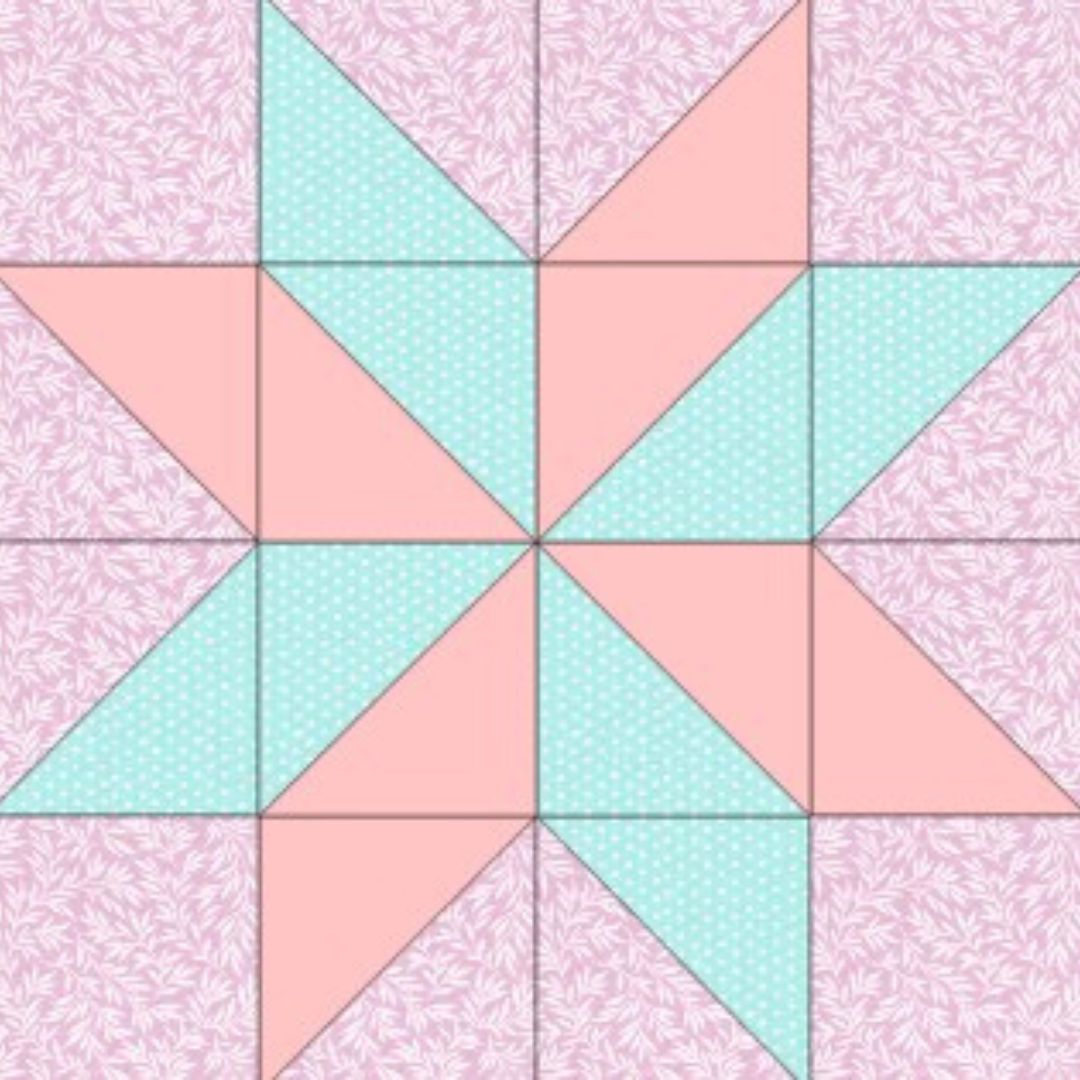 Pastel Star block