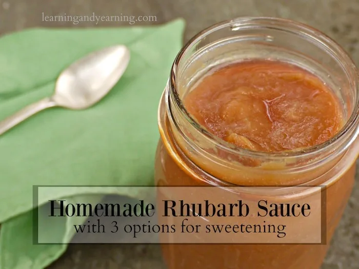 rhubarb-sauce learningandyearning