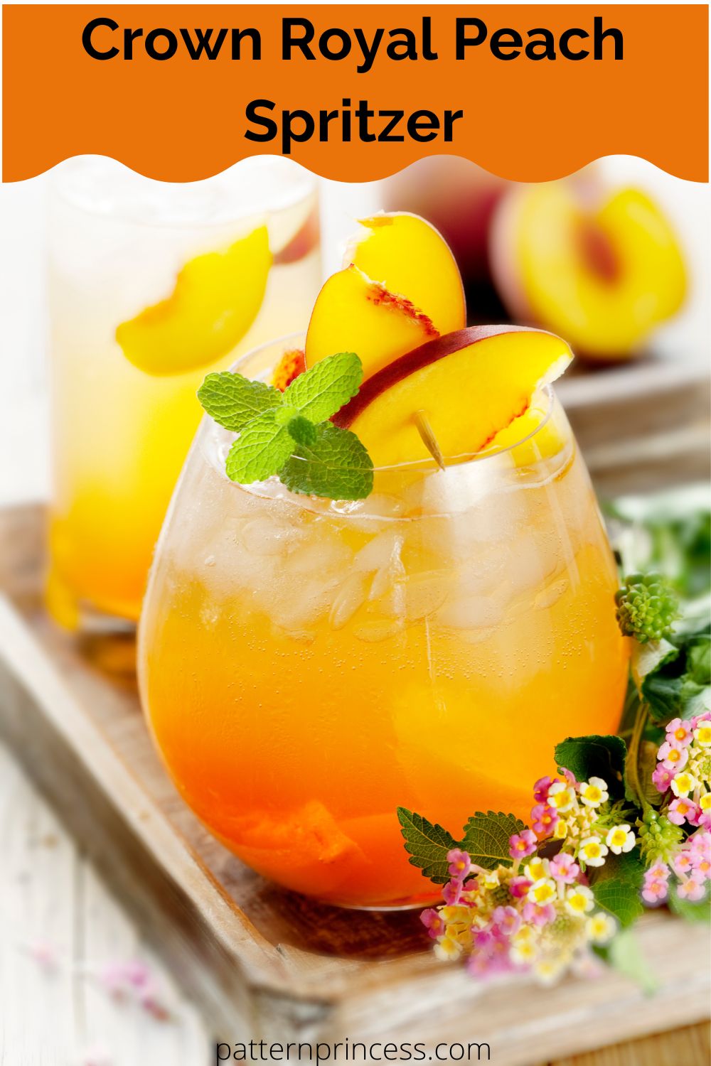 Crown Royal Peach Spritzer