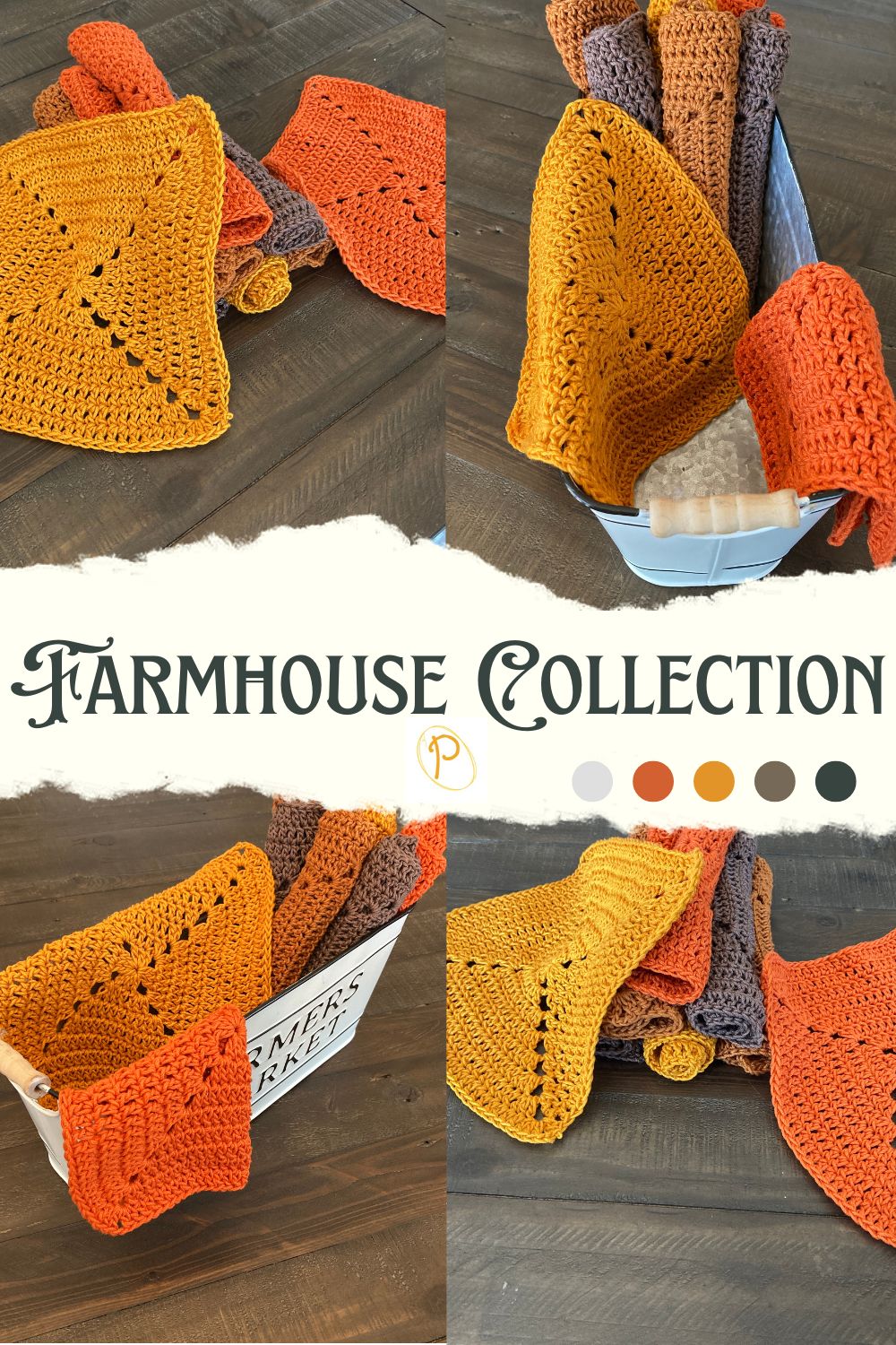 Farmhouse Collection Washcloths