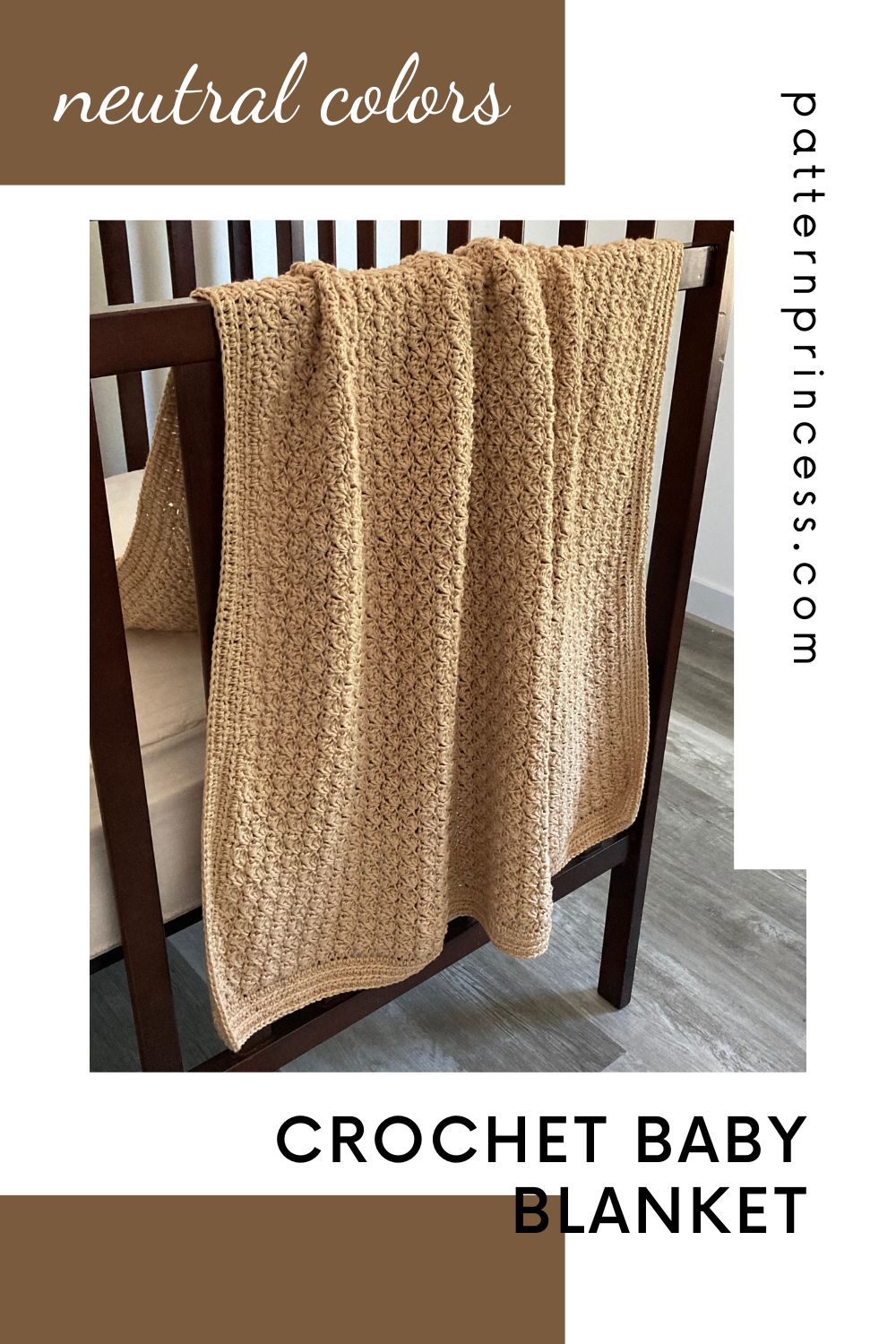 Neutral color baby blanket