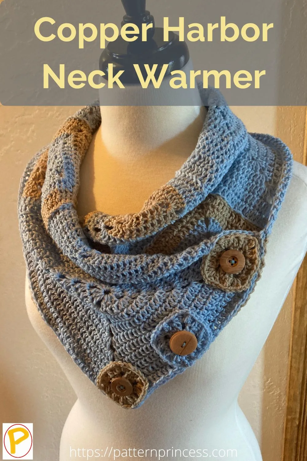 Copper Harbor Neck Warmer styled