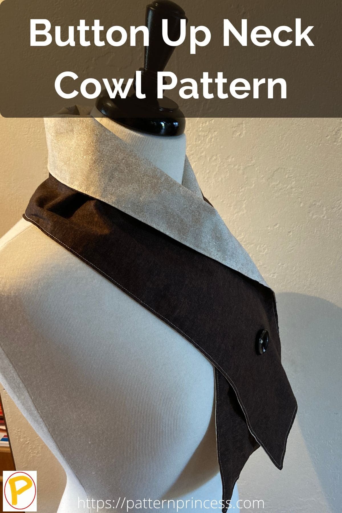 Button Up Neck Cowl Pattern