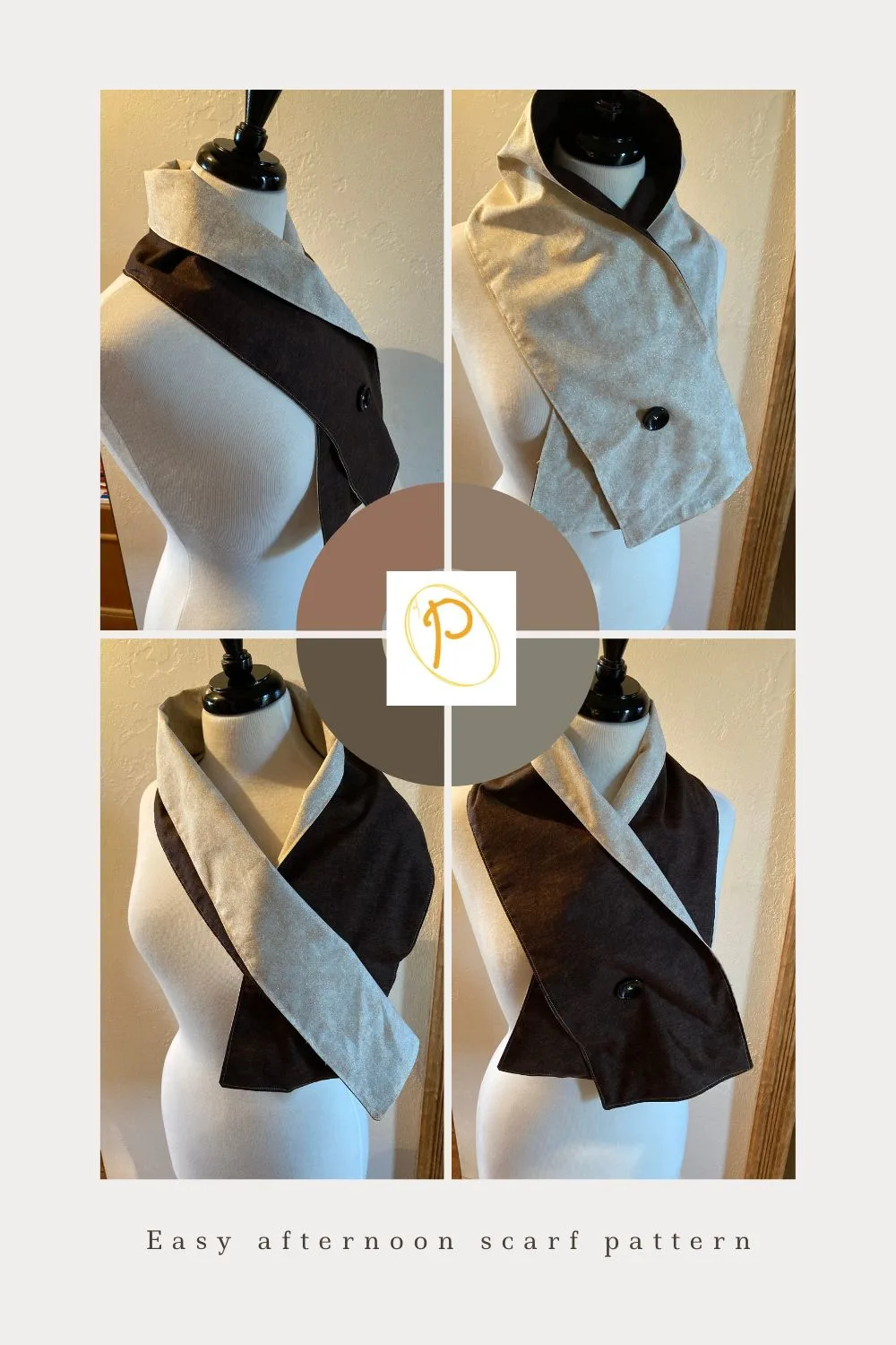 Button Up Neck Cowl Pattern - Pattern Princess