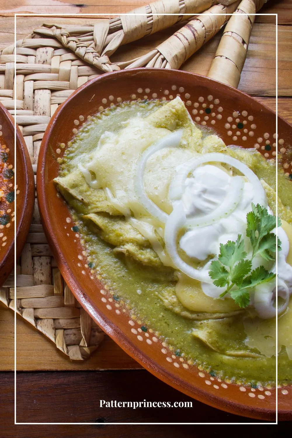 Chicken Enchilada with Green Sauce Casserole Recipe - Pattern Princess