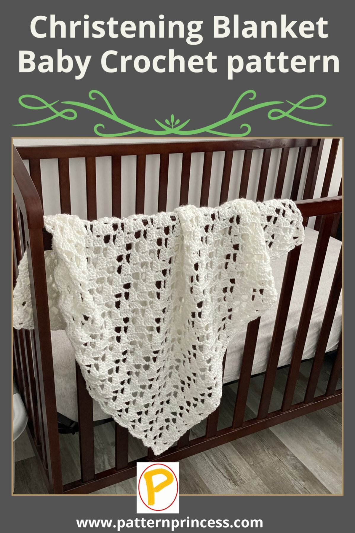 Christening Blanket Baby Crochet pattern