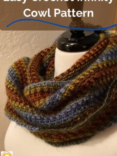 Easy Crochet Infinity Cowl Pattern
