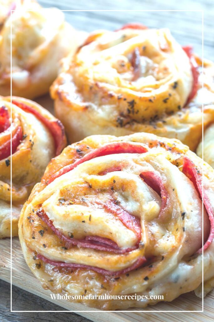 Pepperoni Pizza Roll Ups Recipe