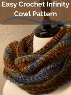 Easy Crochet Infinity Cowl Pattern