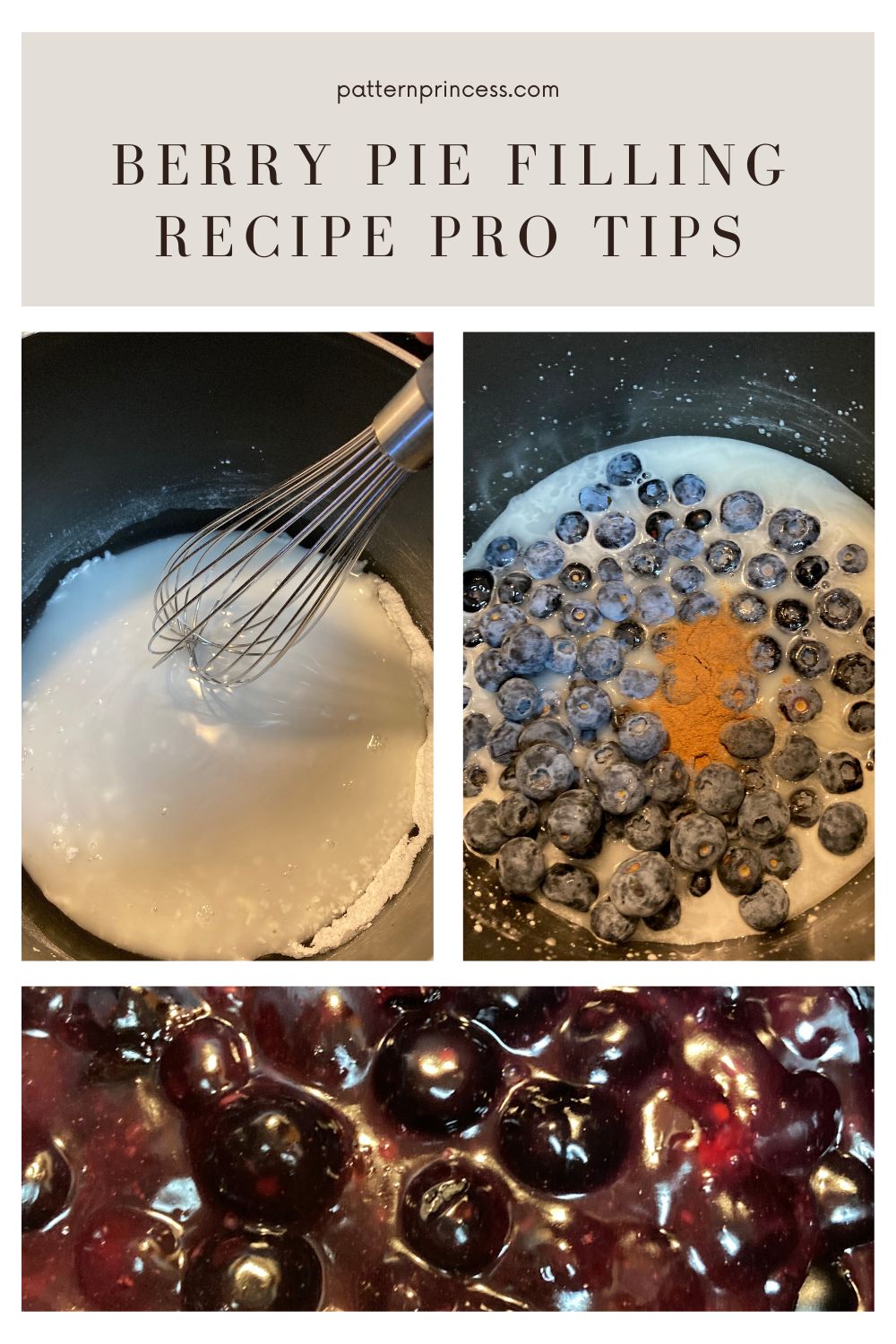 Berry Pie Filling Recipe Pro Tips