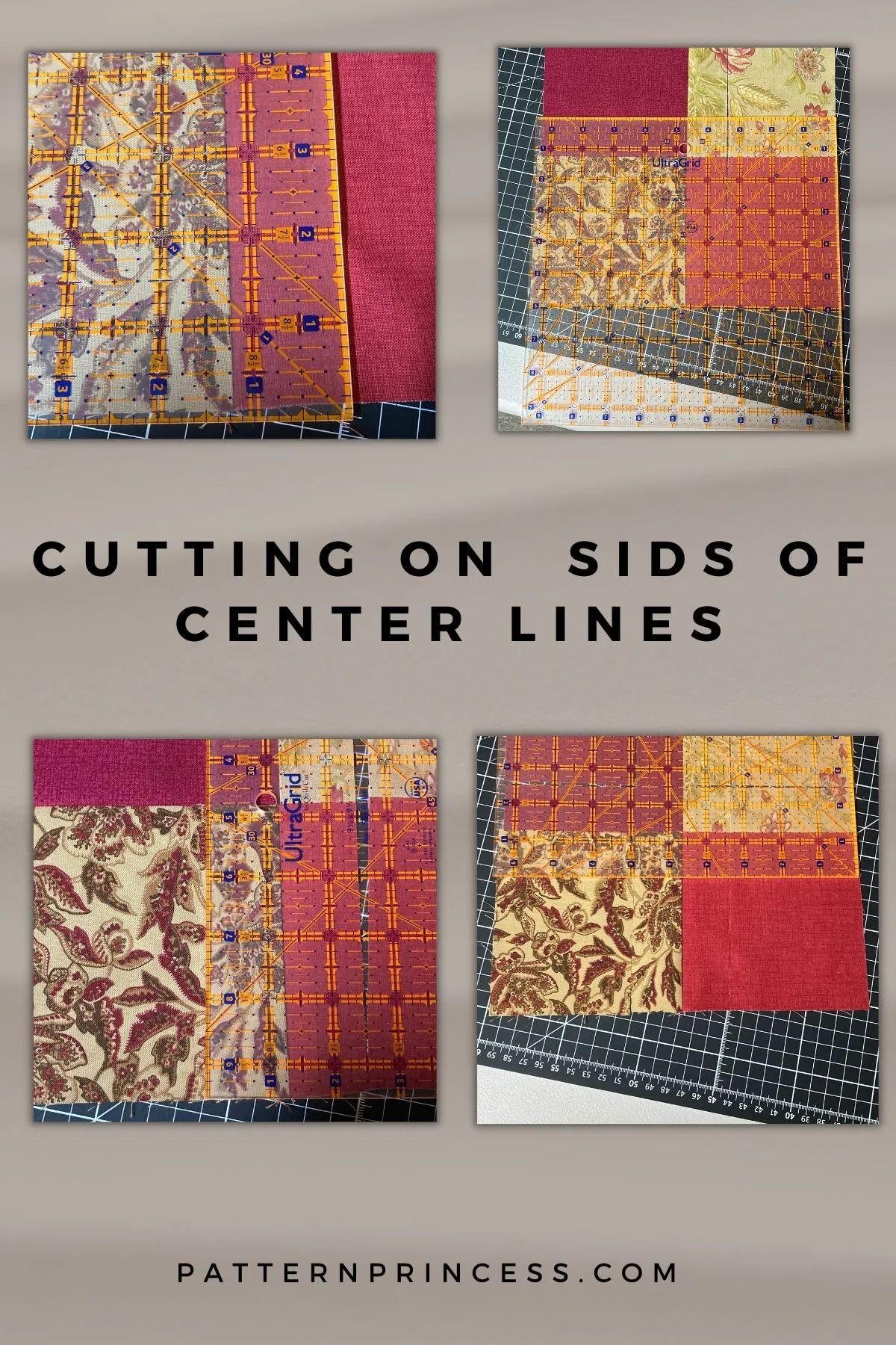 Cutting on Sides of Center Lines