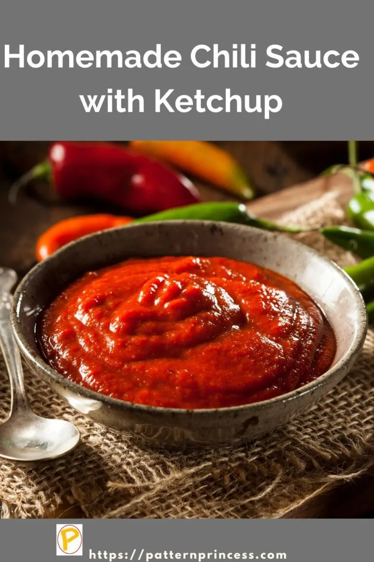 Homemade Chili Sauce with Ketchup