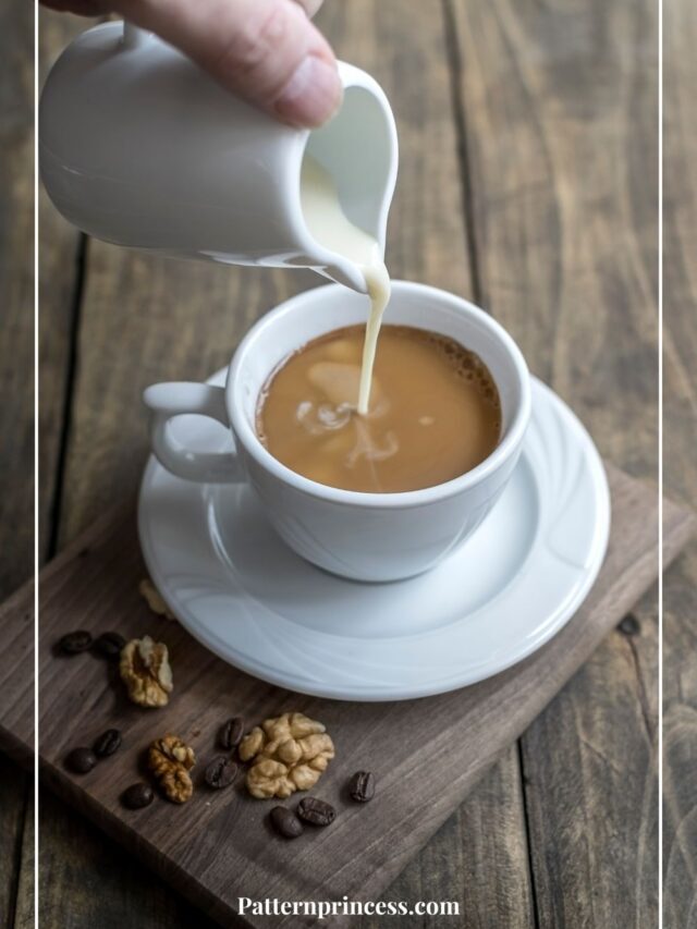 Thicken Milk for Coffee Creamer