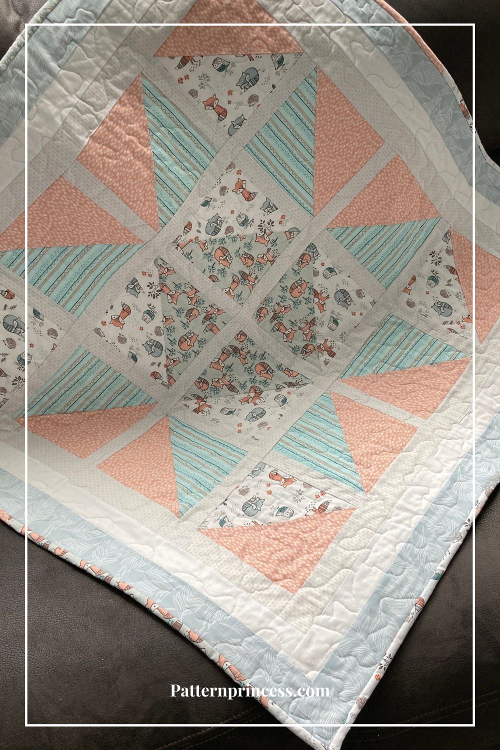 Easy Quilted Baby Blanket Pattern