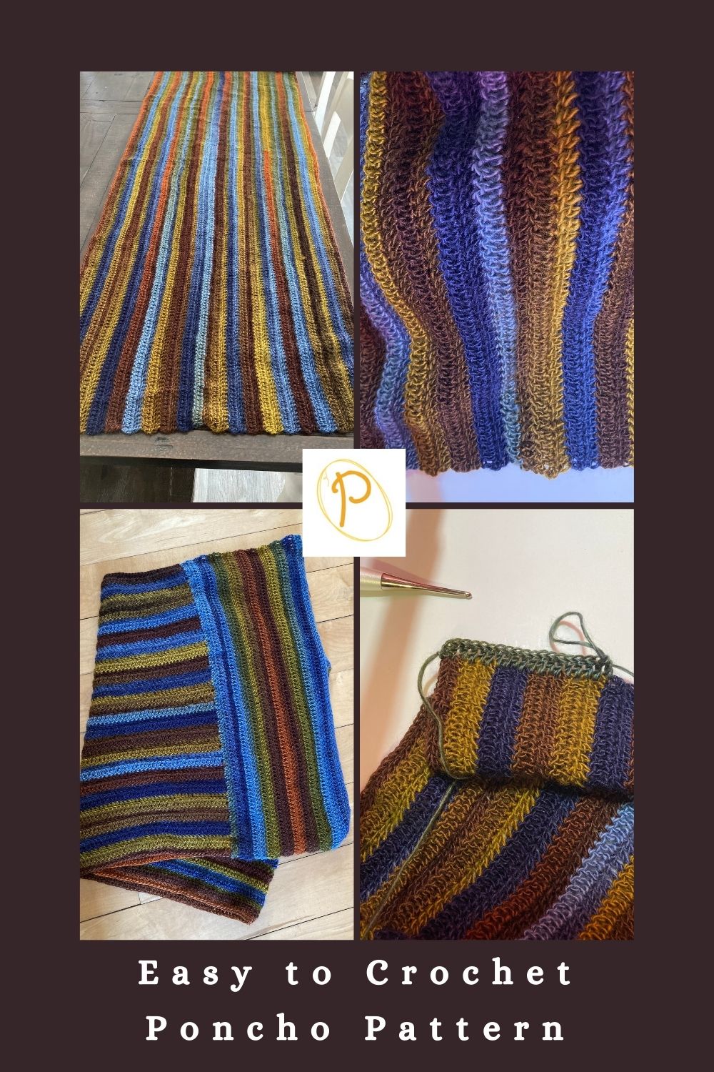 Easy to Crochet Poncho Pattern