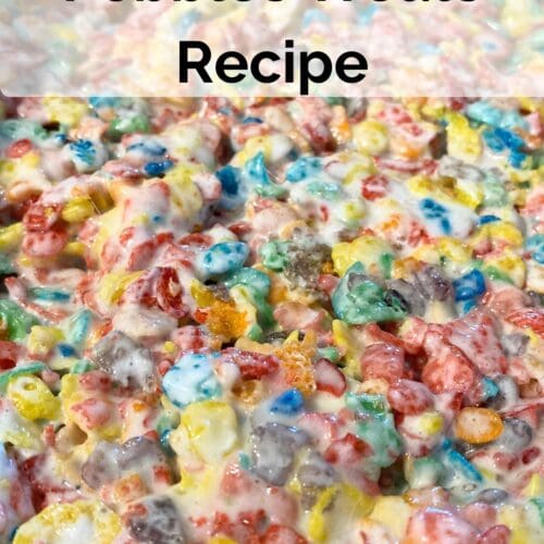 Microwave Fruity Pebbles Treats Recipe Pattern Princess