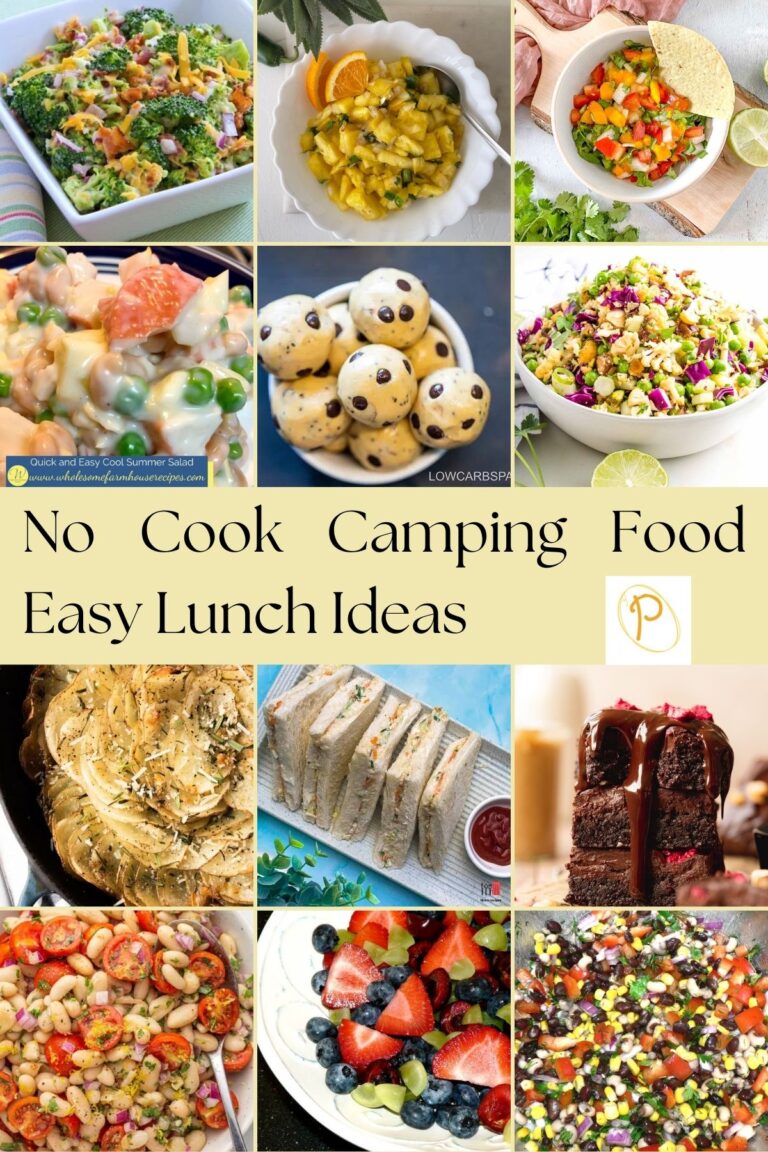 No Cook Camping Food Easy Lunch Ideas