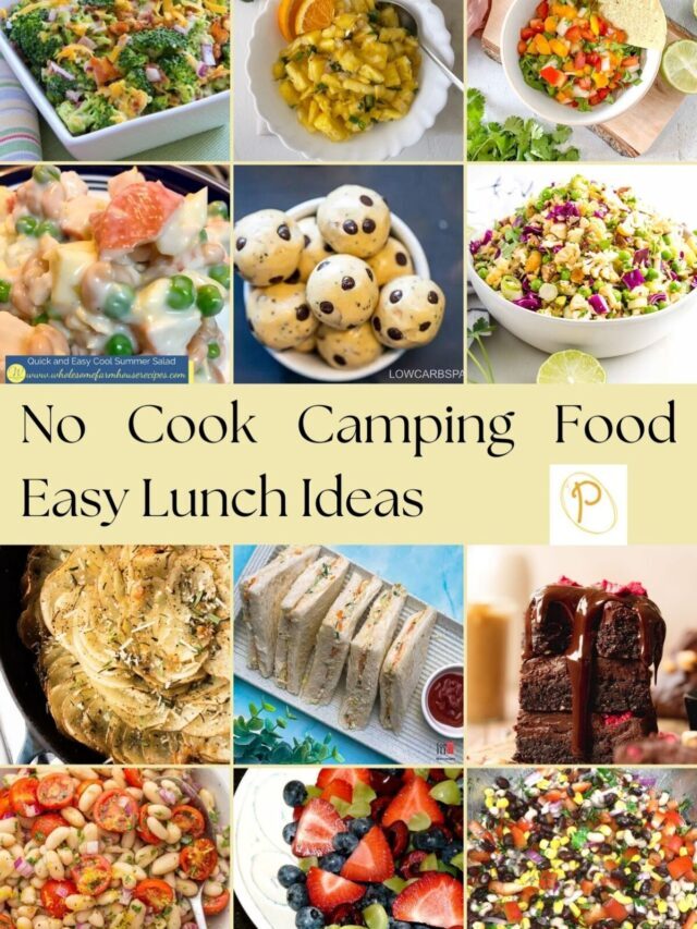 Easy Lunch Camping Food