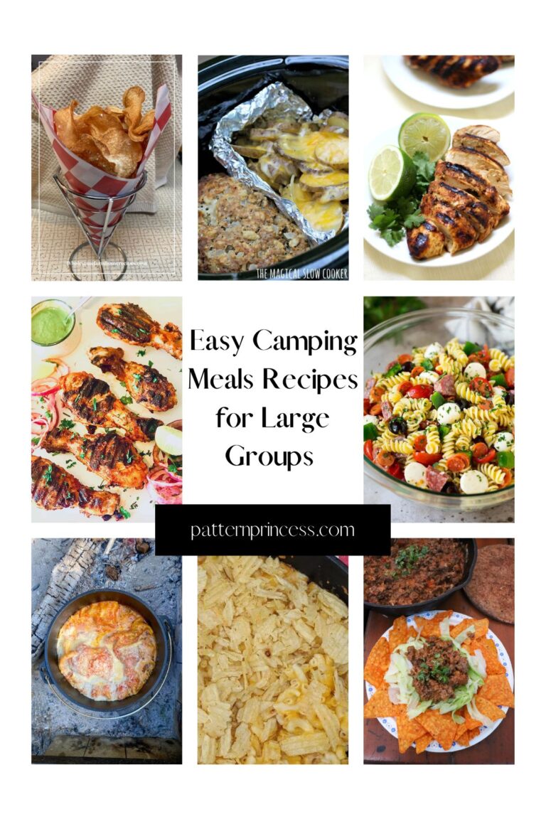 Easy Camping Meals Recipes for Large Groups